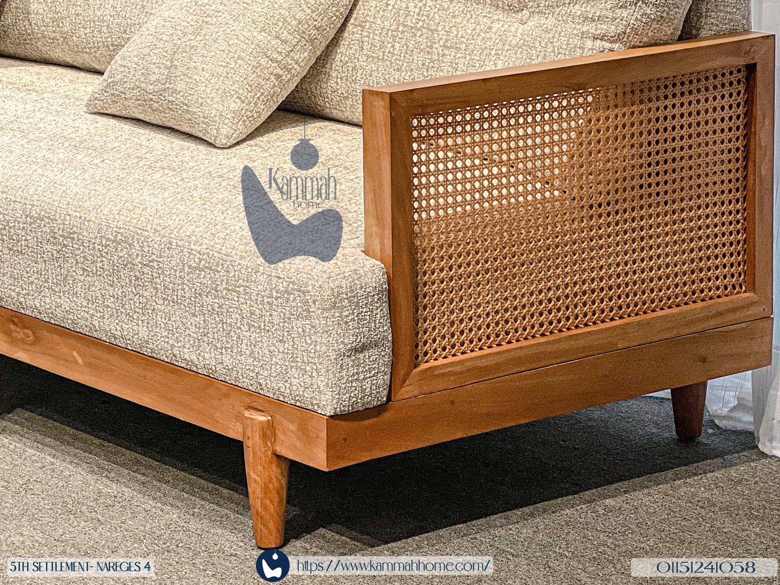 cane living set | kammah home cane living set | kammah home